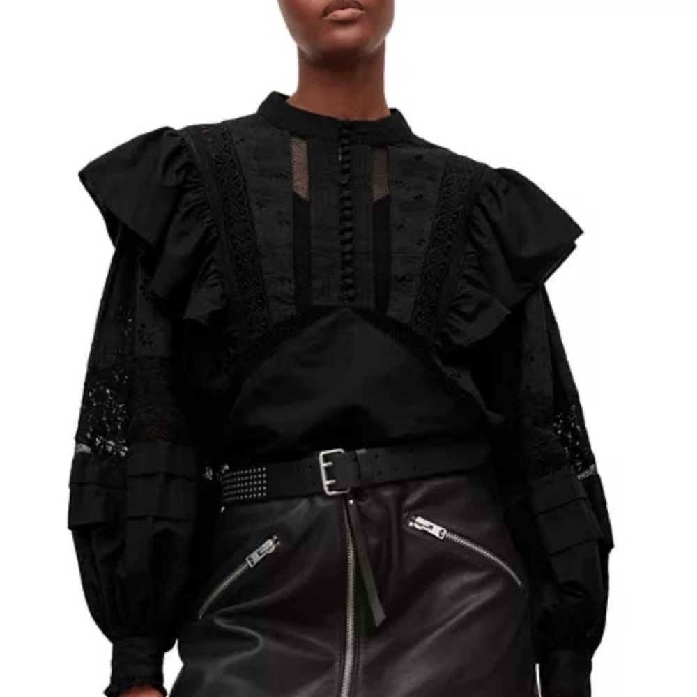 All Saints BRODERIE TOP